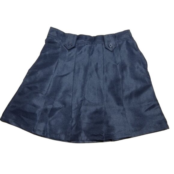 Beverly Hills Polo Club Girls School‎ Uniform Scooter Skort Navy Size 8 - Picture 1 of 5